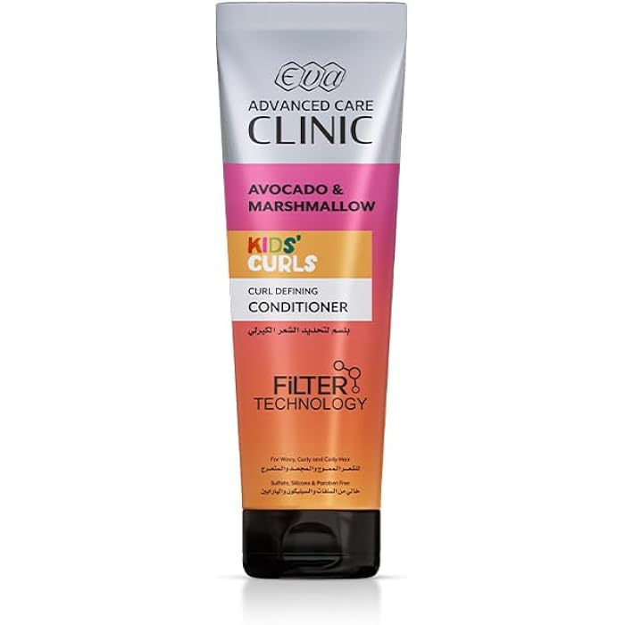 Eva Advanced Care Clinic Kids’ Curls Curl Defining Conditioner For Wavy, Curly, And Coily Hair 230 Ml - Image 1